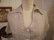 画像6: 50年代〜60年代ブラウン×ホワイトギンガムチェックハーフボタン半袖シースルードレス