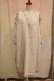 画像4: ”antique”ホワイト×レッド花クロスステッチスリットネック長袖ヘビーリネンウクライナドレス