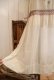 画像18: 30年代〜40年代ホワイト×レッド×イエローハンガリー花刺繍リボン付きラウンドネック長袖ドレス (18)