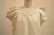 画像10: "antique"オフホワイトM刺繍スカラップラウンドネックフレンチスリーブナイティドレス (10)