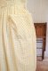 画像13: 50〜60年代レモンイエロー×ホワイトギンガムチェック柄ハーフボタンポケット付き半袖ドレス