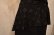 画像10: 50〜60年代ブラック無地ラメ付きペプラムクルーネック半袖ドレス