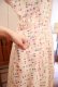 画像12: 50〜60年代クリームベージュ×パステルカラーフルーツ柄襟＆ポケット付き半袖ドレス (12)