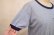 画像9: ブルーロゴクルーネック半袖リンガーTシャツ