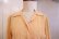 画像9: 50〜60年代イエローハーフボタン開襟半袖ドレス (9)