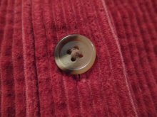 他の写真1: ”L.L.Bean”レッド胸ポケット付きコーデュロイ長袖シャツ