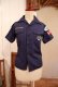 画像7: "BOY SCOUTS"オフィシャルユニフォームネイビーワッペン＆胸ポケット付き半袖シャツ