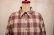 画像10: 70年代”PENDLETON”レッド×ホワイト×グレーチェック胸ポケット付きボタンダウン長袖シャツ