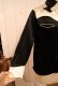 画像11: 50〜60年代ブラック×ホワイトレインボーステッチ七分袖ウエスタンシャツ