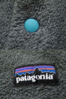 他の写真1: "Patagonia"グレー×ミントグリーン無地長袖スナップT