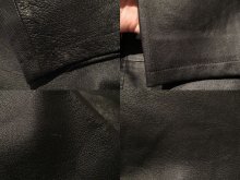 他の写真3: ブラックポケット付きハイウエストテーパードレザーパンツ