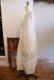 画像9: ”antique”ホワイト花刺繍スカラップレース襟付き長袖シースルードレス