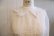 画像12: ”antique”ホワイト花刺繍スカラップレース襟付き長袖シースルードレス