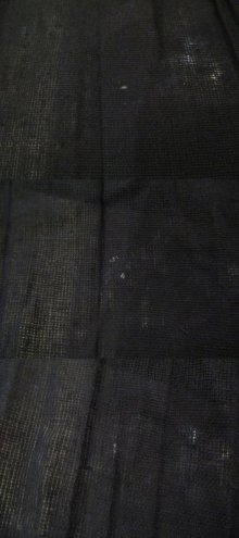 他の写真3: ブラックかぎ編み切替リボン＆ポケット付き七分袖カーディガン