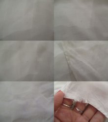 他の写真3: 50〜60年代ホワイト×レッドチェーン刺繍胸ポケット付き半袖ボーリングシャツ