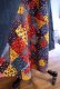 画像16: 60年代"OSHKOSH"インディゴブルー×カラフルパッチワークキルティング切替デニムオーバーオールスカート (16)