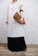 画像3: ”antique”ホワイト×レッドイニシャル刺繡入りラウンドネック半袖ナイティドレス (3)