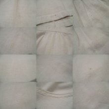 他の写真3: ”antique”ホワイト×レッドイニシャル刺繡入りラウンドネック半袖ナイティドレス