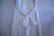 画像14: 70年代ホワイト×サックスブルー花柄ウエストリボンキャミソールロングドレス