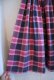 画像11: 50〜60年代ピンク×ブラック×グレーチェック＆ドット柄フレアスカート