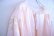画像7: 40〜50年代ペールピンクレース＆リボン付きシルクベッドジャケット