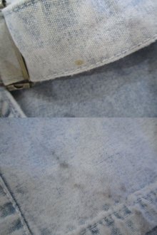他の写真3: ライトブルーケミカルウォッシュポケット付きオーバーオール
