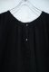 画像11: ”antique”ブラックA.G刺繍アイレットレースヘンリーネック後染め半袖ナイティドレス