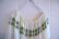 画像4: vintageオフホワイト×グリーン×ゴールド花刺繍ラウンドネック半袖チュニック (4)