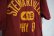 画像16: 70年代”Russell Athletic”金タグ前期ボルドー×マスタードオレンジ英字プリントWフェイスクルーネック半袖Tシャツ