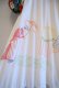 画像12: 70年代ホワイト×カラフルパッチワーク柄刺繍フリルリボン付きスクエアネックパフスリーブ長袖ロングドレス