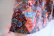 画像10: ボルドー×サーモンピンク×サックスブルー花柄ベロアロングスカート
