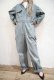 画像3: 60年代”BIGMAC”グレーヘリンボーンポケット付き長袖ジャンプスーツ (3)