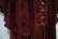 画像11: ブラウン刺繍ラウンドネック半袖インドレーヨンドレス