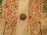 画像12: イエローベージュ×カラフル花刺繍前あきボタンバックリボン付きラウンドネックノースリーブインドレーヨントップ