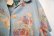 画像8: ”Ralph Lauren”サックスブルー×ベージュ花柄開襟半袖シャツ