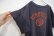 画像8: 50〜60年代ネイビー×レッドカレッジプリントクルーネック半袖カットオフスウェット