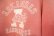 画像10: 50〜60年代ピンク×ホワイトフロッキープリントクルーネック半袖スウェット