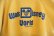 画像10: 70年代”Walt Disney World”イエロー×ネイビークルーネック半袖スウェット