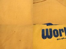 他の写真1: 70年代”Walt Disney World”イエロー×ネイビークルーネック半袖スウェット