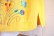 画像11: 60〜70年代イエロー×カラフル花シルク刺繍フリンジ付き長袖メキシカンドレス (11)