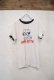 画像6: 80年代”Champion”ホワイト×ネイビー×レッドスヌーピー＆ウッドストックプリントクルーネック半袖リンガーTシャツ