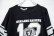 画像6: 70〜80年代”Champion”バータグブラック×ホワイトクルーネック半袖フットボールTシャツ