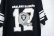 画像8: 70〜80年代”Champion”バータグブラック×ホワイトクルーネック半袖フットボールTシャツ