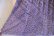 画像10: パープル幾何学刺繍ウエストヒモ付きレーヨンスカート