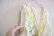 画像9: 70年代ホワイト×イエロー花柄カシュクールノースリーブシースルードレス