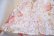 画像10: ホワイト×ピンク花柄総レースリボン付きVネック半袖インドレーヨンドレス