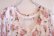 画像7: ホワイト×ピンク花柄総レースVネック半袖インドレーヨンドレス
