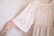 画像9: 60〜70年代ホワイト無地アイレットレースリボン付きスクエアネックワイドスリーブ五分袖ドレス