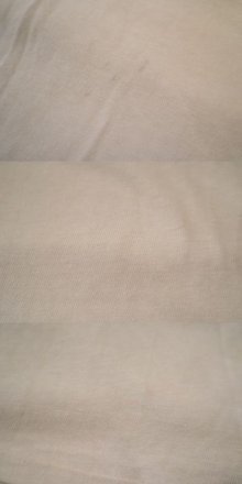 他の写真2: 70年代”Champion”バータグ　ホワイト×ネイビー×レッド染み込みプリントラウンドネック半袖フットボールTシャツ