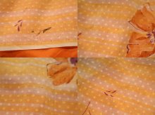 他の写真2: レモンイエロー×ペールオレンジ花柄＆ピンドット＆ボーダーフレアスカート